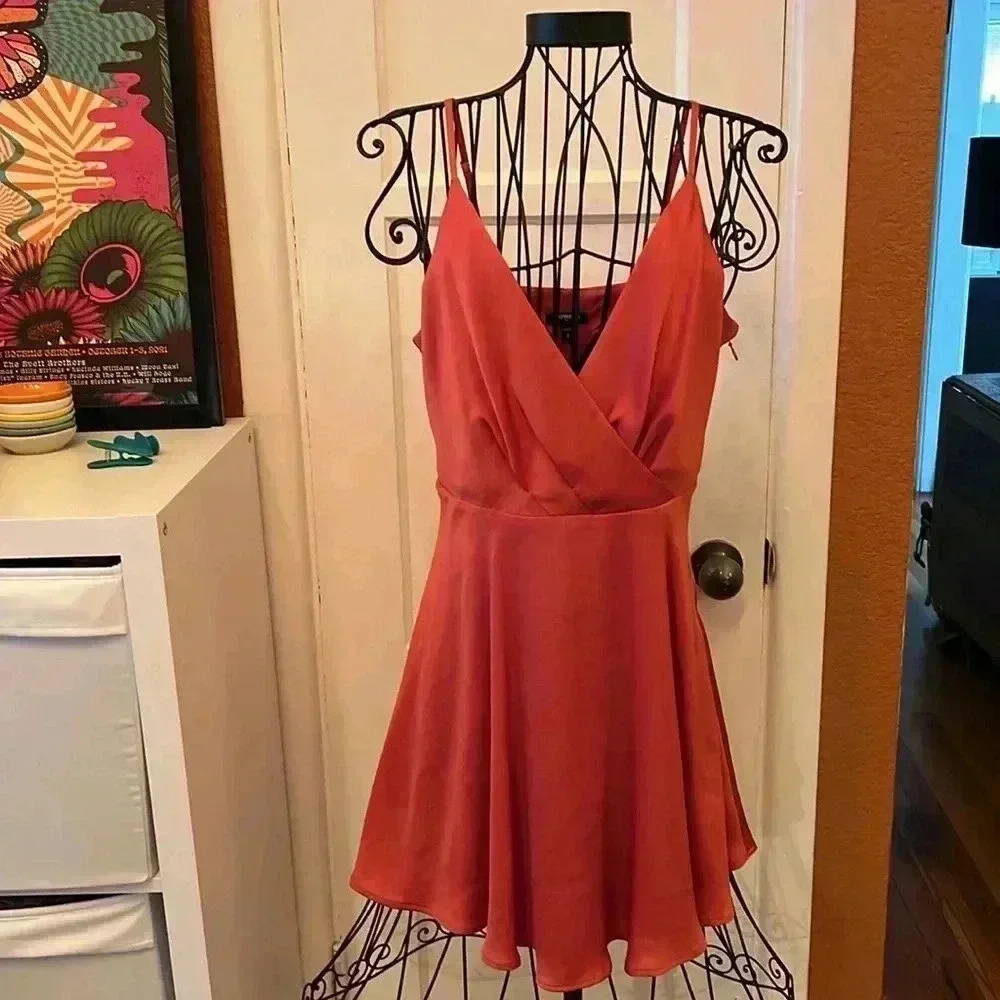 NWT Express Spaghetti Strap Dress-Sz S